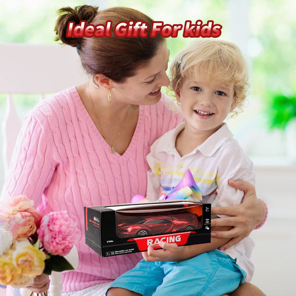 Nice2you Red Remote Control Cars for Kids 1/18 High-Speed RC Car Toys for Boys Girls