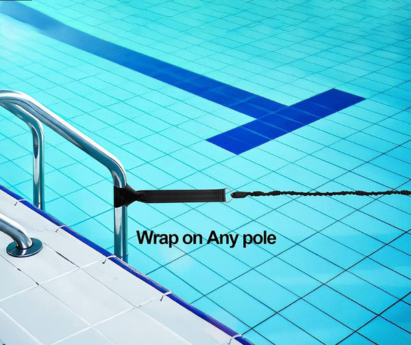 Swimming Training Belt 4M Swim Harness Stationary Swimming Aquatic Resistance Belt