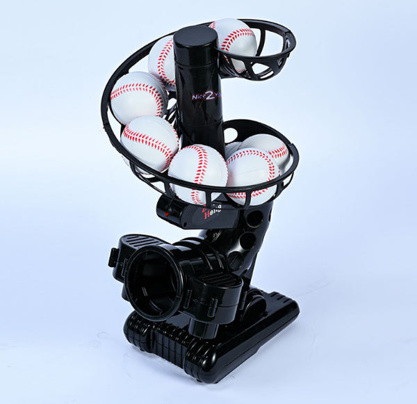 Electronic Ball Pitching Machine - Automatic Youth Pitching Machine -Youth Baseball Pitcher for Kids Ages 3+