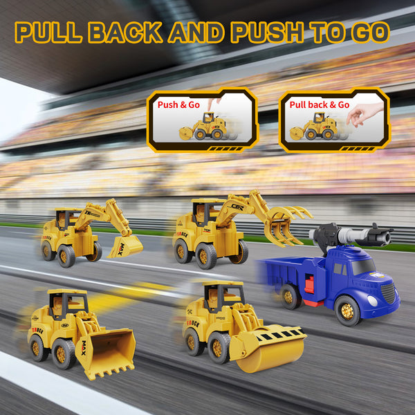 Nice2you 5 in 1 Transforming Toy Cars Robot for Kids