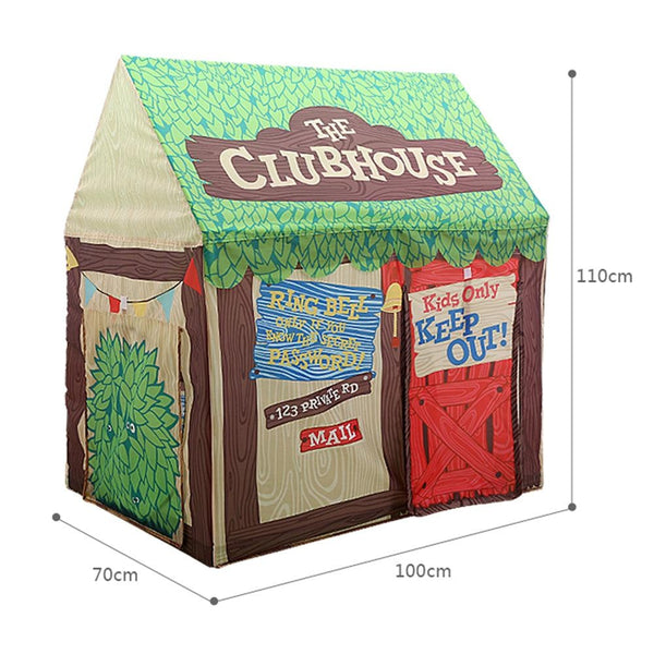 Nice2You Green Treehouse Club Children Play Tents