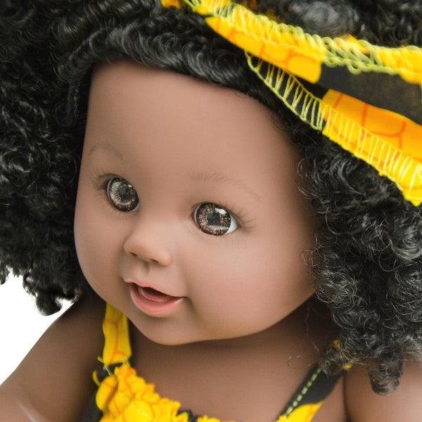 Nice2You 12inch Black Baby Doll for Kids
