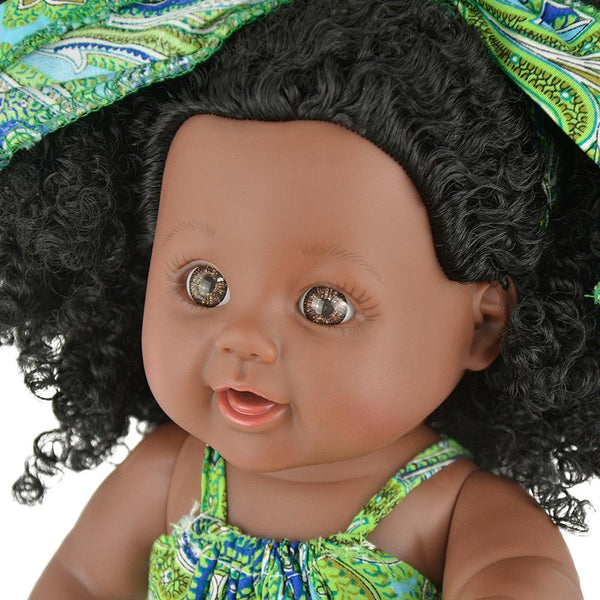 Nice2You 12inch Black Baby Doll for Kids