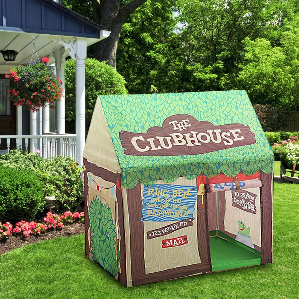 123 tent Green Treehouse Club Children Play Tents