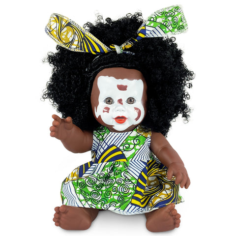 Nice2you 12 Inch Black Chief Doll