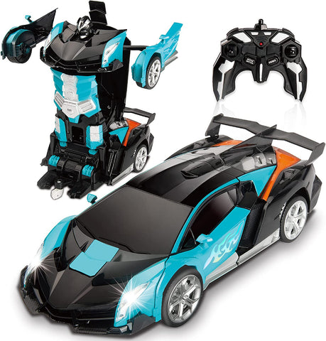 Nice2you Remote Control Car,Transform Robot RC Cars for Kids