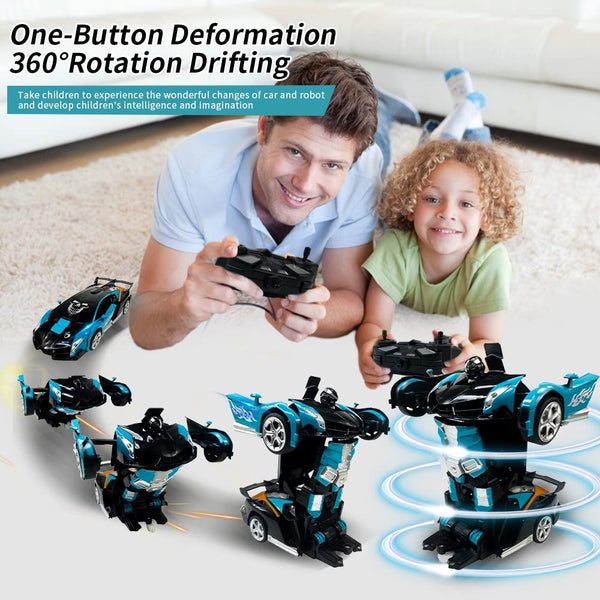 Nice2you Remote Control Car,Transform Robot RC Cars for Kids